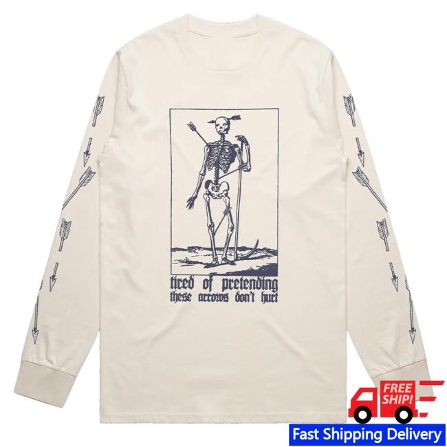 Official Frank Turner Merch Undefeated Tired Of Pretending Unisex Sweatshirt