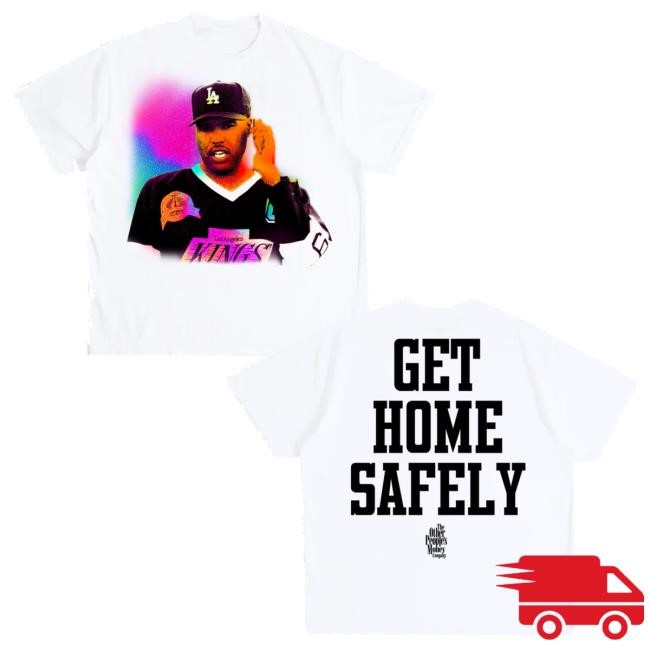 Opm Opm Merch Get Home Safely White Tee Shirt