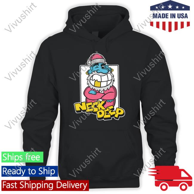 Neckdeepuk Neck Deep Santa New Shirt