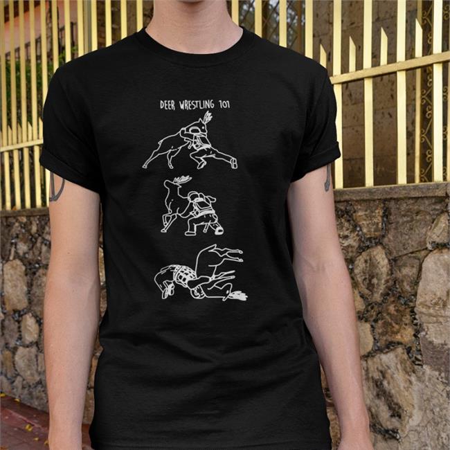 Deer Wrestling 101 T Shirts Deer Wrestling 101 T Shirt