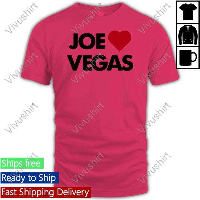 Joe Loves Vegas Tee Shirt Jonasbrothers Merch Joe Loves Vegas Tees Jonasbrothers Merch
