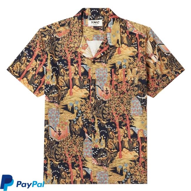 Official Clothbase Merch Ymc - Malick Camp-Collar Printed Cotton-Blend Shirt - Multi t-shirt, hoodie, tank top, sweater and long sleeve t-shirt