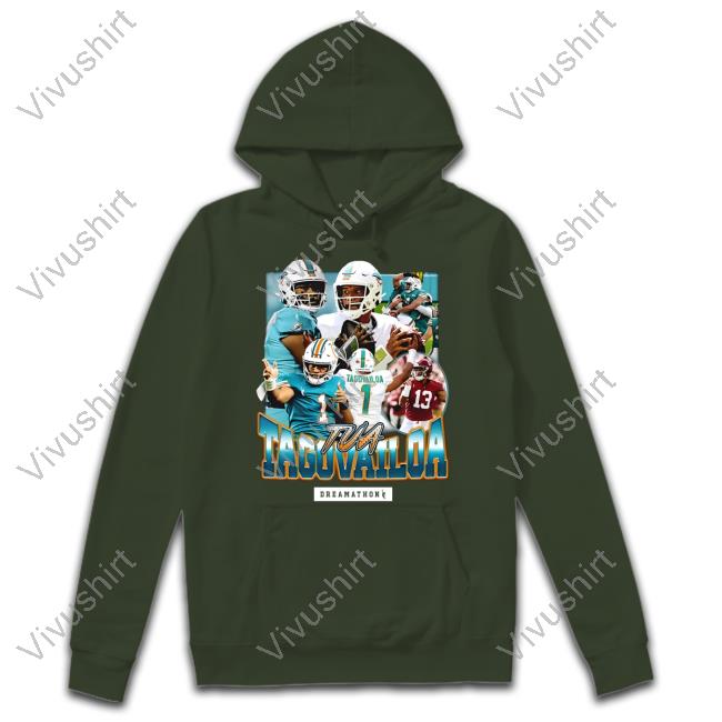 Jw Tua Tagovailoa T Shirts Dreamathon Merch Tua Tagovailoa Long Sleeve T Shirt