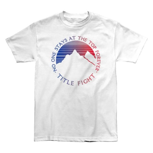 Cold Cuts Merch Store Shop Title Fight Mountain Gradient Ls Tee