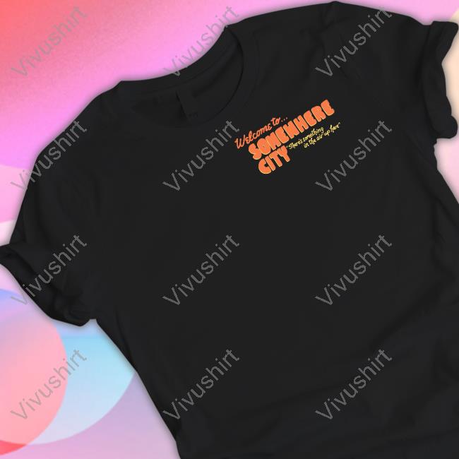 Welcome To Somewhere City Shirts Counterintuitiverecords Store
