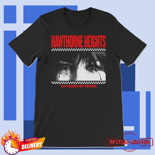 Hawthorne Heights Store Hawthorne Heights 20 Years Of Tears Tour Shirt
