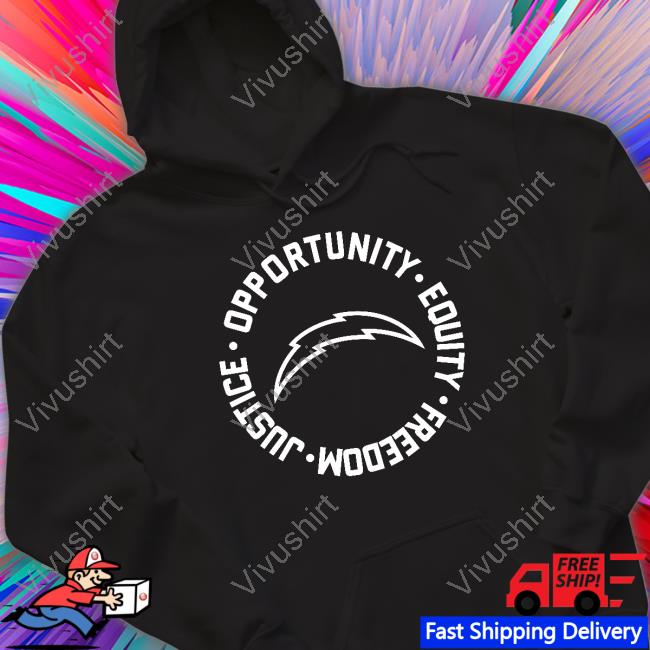 Justice Opportunity Equity Freedom Hoodie Sweatshirt
