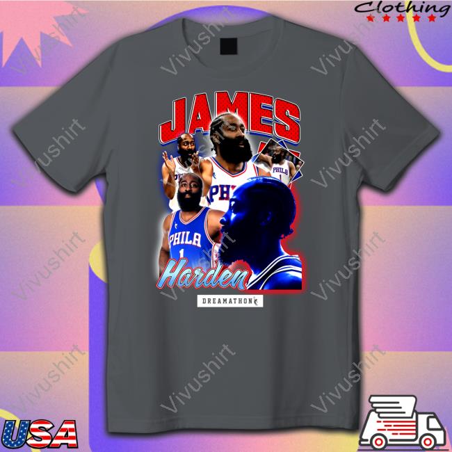 Tweets By Zo James Harden 1 Philly Dreams Tees James Harden 1 Philly Dreams Shirt Dreamathon Merch