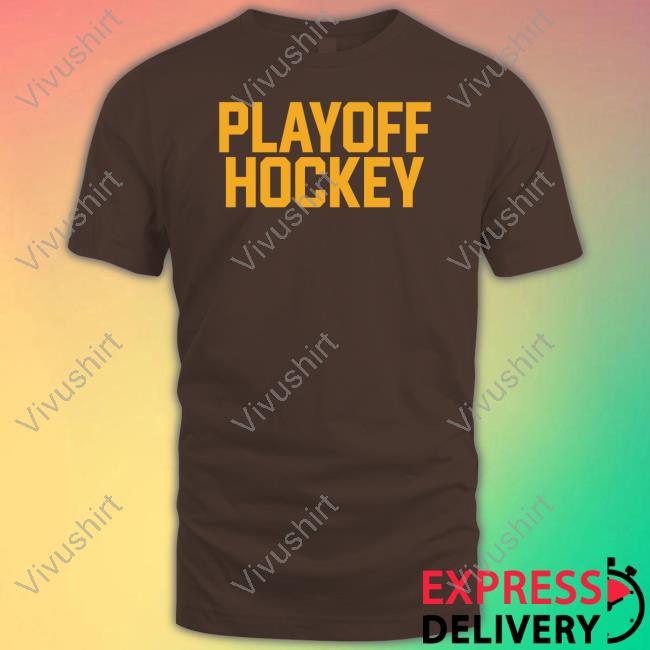 Dave Portnoy Wearing Playoff Hockey T-Shirt