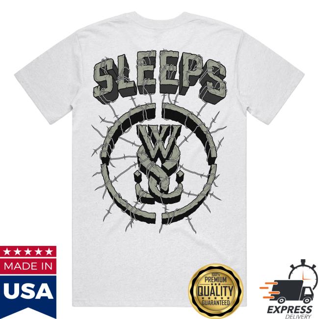 Official While She Sleeps Merch Bar Sculpture Shirt New Ash Merch Bar