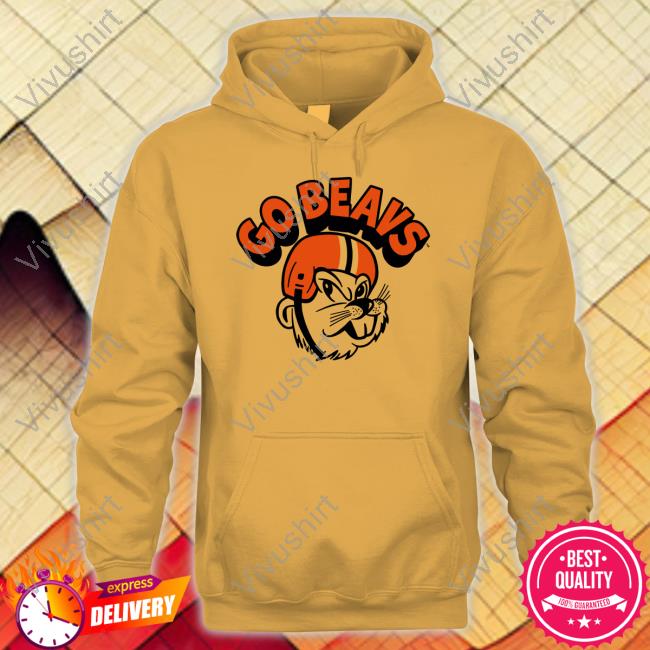 Vintage Osu “Go Beavs” Football Shirt Vintage Osu “Go Beavs” Football Hoodie