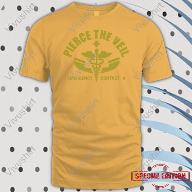 Ptvmerch Emergency Contact Unisex T Shirt Pierce The Veil
