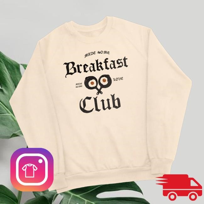Kacey Musgraves Official Merch Breakfast Club Sweatshirt