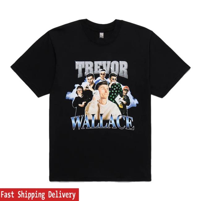 Trevor Wallace Store Trevor Tank Top Vintage Black Trevorwallace Merch