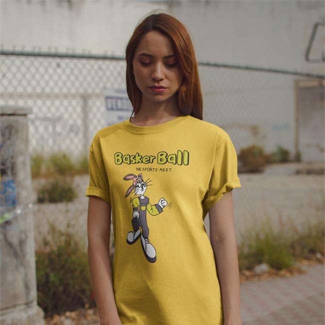 Basker Ball The Sports Meet Shirt Bunny Poorly Translated Shirts
