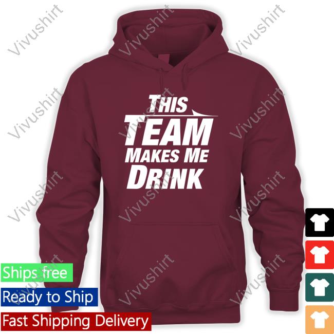 Makethejetsgreatagain This Team Makes Me Drink Long Sleeve T Shirt