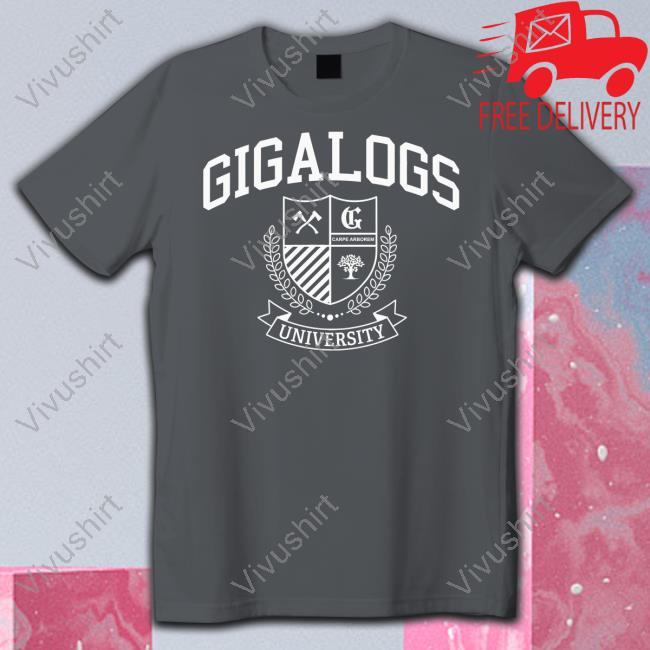 Gigalogs Shop Gigalogs University Tee Shirt