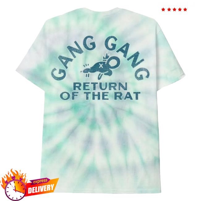 Theo Von Merch Gang Gang Return Of The Rat Green Dye Unisex Sweatshirt