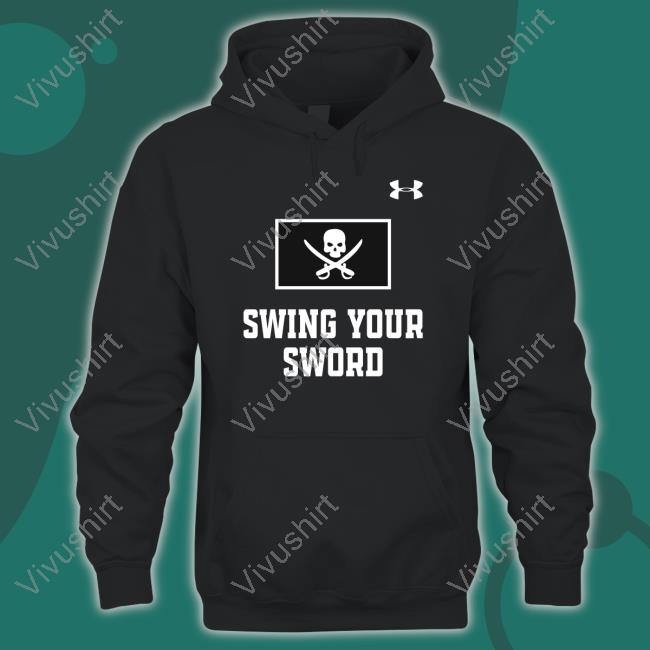 Joey Mcguire Wearning Swing Your Sword Shirt