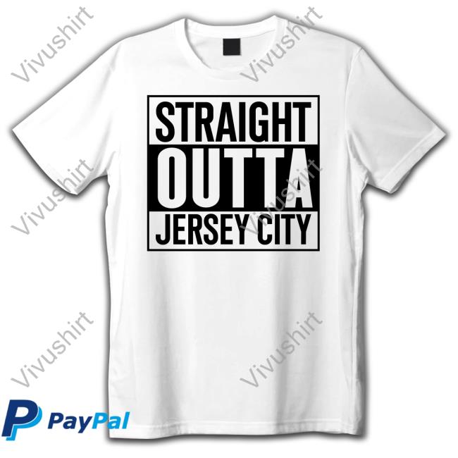 Straight Outta Jersey City T Shirt Christian