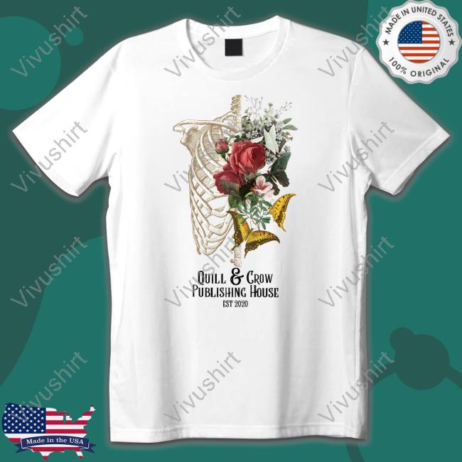 Thecrowshoppe Butterflies & Bones T Shirt