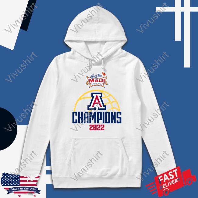 Arizona Basketball Maui Champions 2022 Tee Shirt