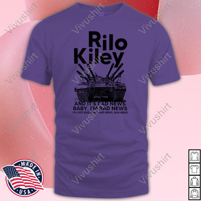 Official Rilo Kiley And It's Bad News Baby I'm Bad News Shirt