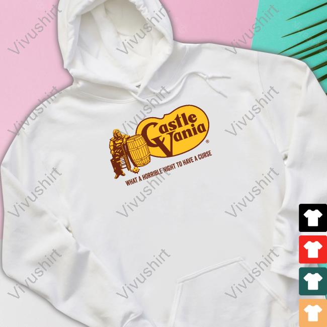 Castlevania What A Horrible Night To Have A Curse T Shirt Scott Wampler
