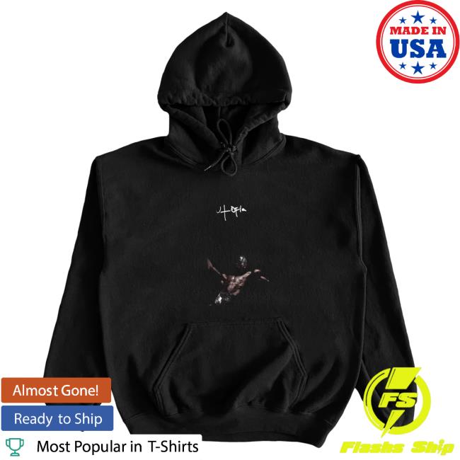 Official Cold Prints Store Merch Travis Scott Utopia Crew neck Black Coldprints Shop
