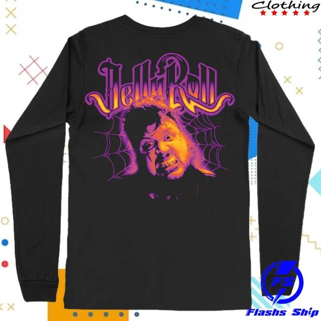 Jelly Roll Official Merch Limited Edition Spiderweb Long Sleeve Funny Shirt
