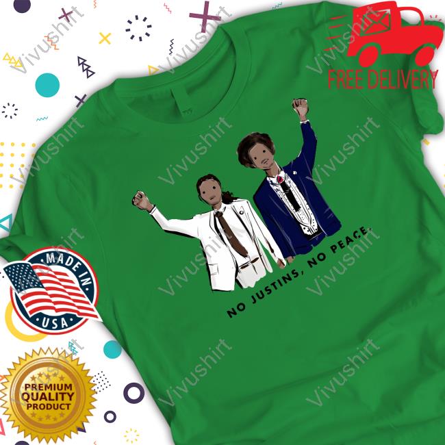 Jennifervallez Store No Justins No Peace Shirt Sophieandlili