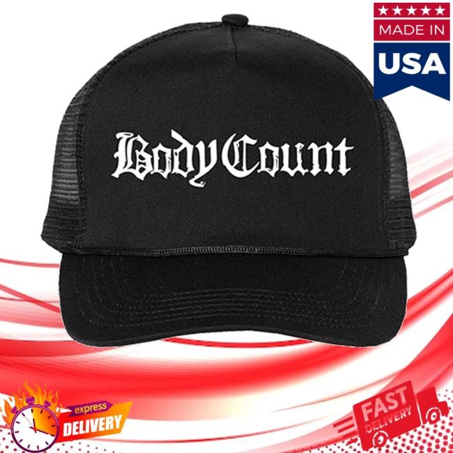 Body Count Merch Body Count Logo Bucket Hat
