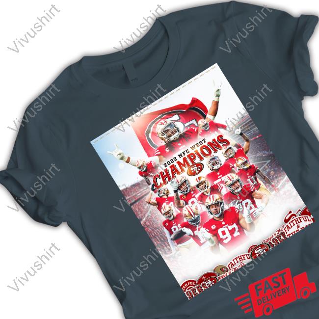 San Francisco 49Ers 2022 NFC West Champions Sweatshirt
