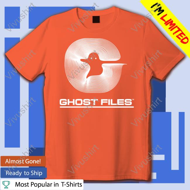 Ghost Files Logo Sweatshirt Ghost Files Logo Shirt Watcher Store