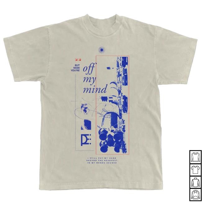 Joe P Merch Store Off My Mind T-Shirt - Natural Color Sweatshirt