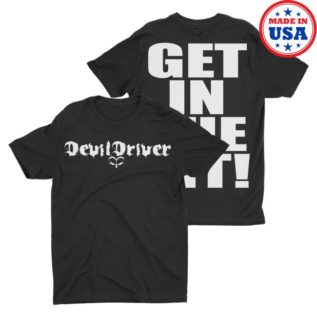 Official Night Shift Merch Store Devildriver - Get In The Pit Popover Shirt NightShiftMerch