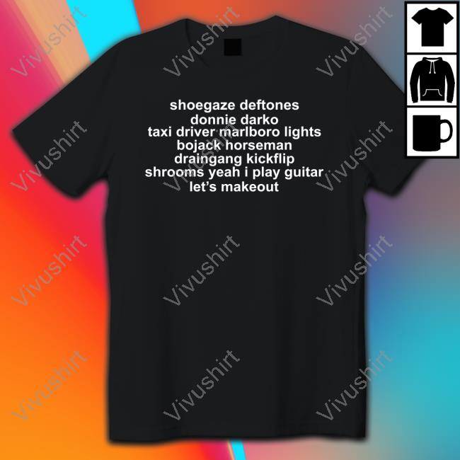 Neopunkfm Merch Shoegaze Deftones Donnie Darko Taxi Driver Marlboro Lights Tee