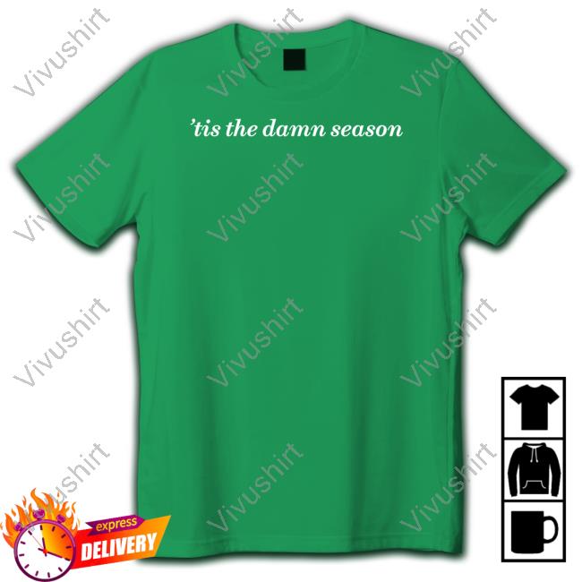 Mark Taylor Wearing Tis The Damn Season Tee Shirt