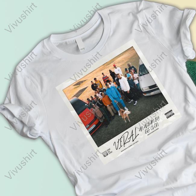 Album Viral Album By Dj Clen Hooded Sweatshirt