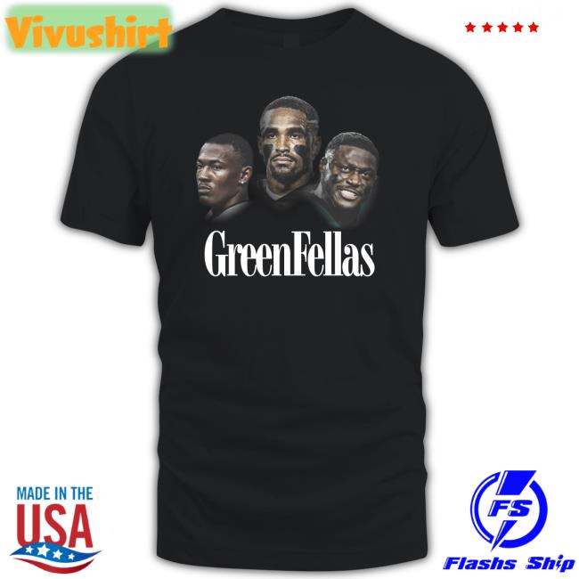 Jalen Hurts Green Fellas Hoodie Sweatshirt