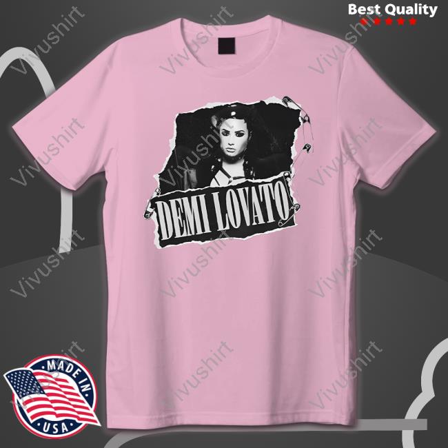 Demi Lovato Merch Demi Lovato Ripped Photo Tee Shirt Demi Lovato Merch Demi Lovato Ripped Photo Tee