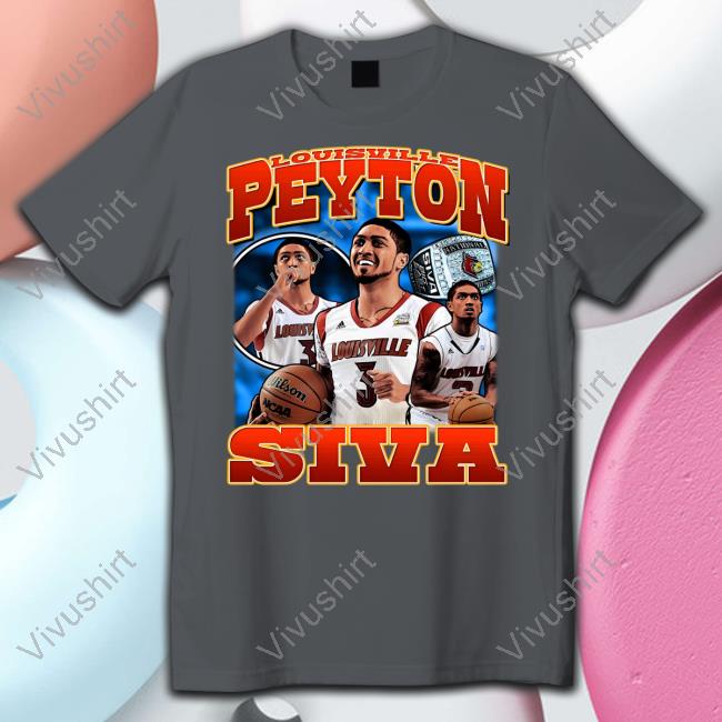 Louisville Peyton Siva Long Sleeve Tee Fanessah Merch