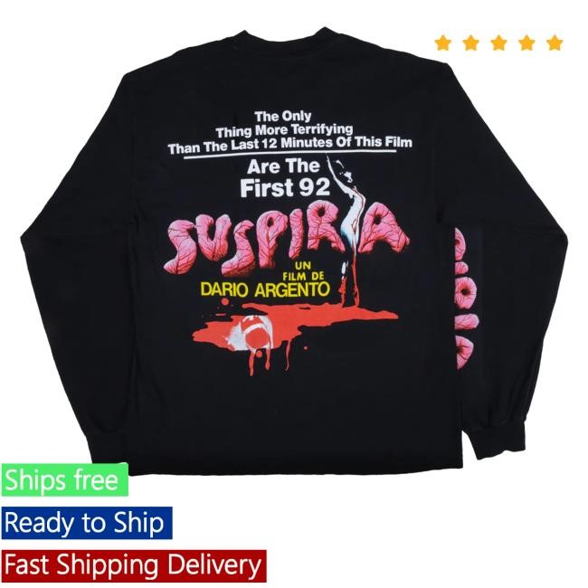 Suspiria The Only Thing More Terrifying Black Shirt