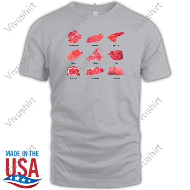 Middleclassfancy Store Cuts Of Steak Long Sleeve T Shirt