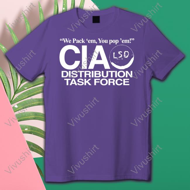 Barelylegal Shop You Pack Em You Pop Em Cia Lsd Distribution Task Force Long Sleeve Tee Shirt