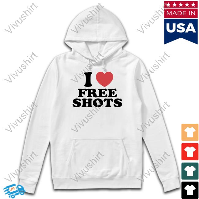 Moxi Mimi Merch I Love Free Shots Tee Shirt Moximimi