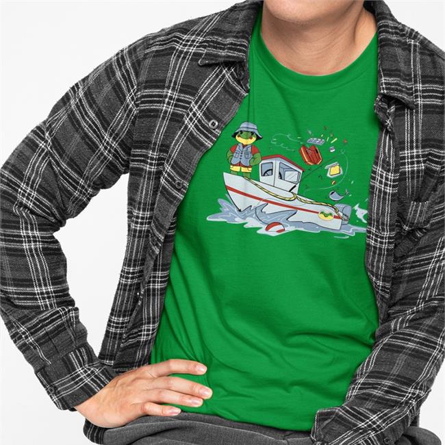 Mushroom Froggy Boomerna Merch Boomerna Boating Shirt