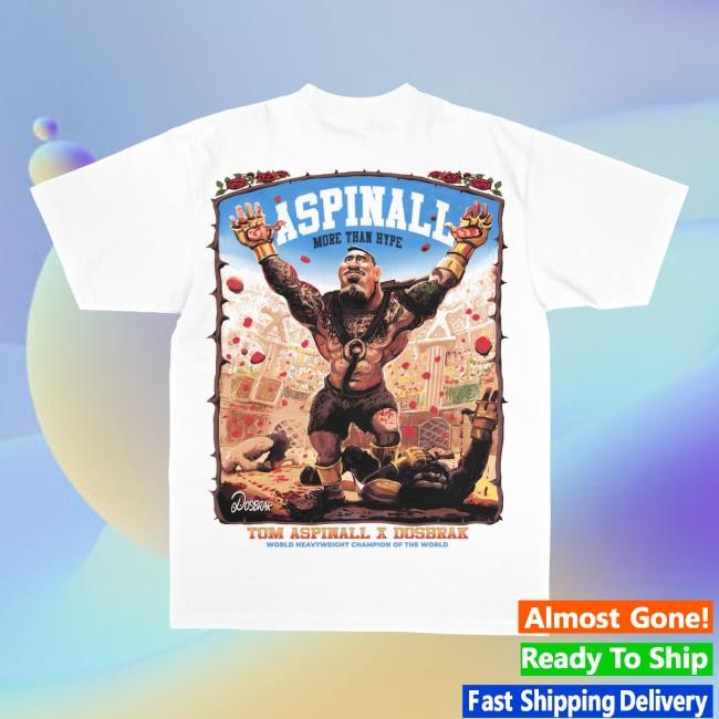 Official Dosbrak Merch Colosseum Gladiator White Tom Aspinall Unisex Sweatshirt