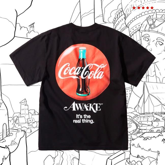Awakenyclothing Store Merch Awake Ny & Coca-Cola Funny Shirt