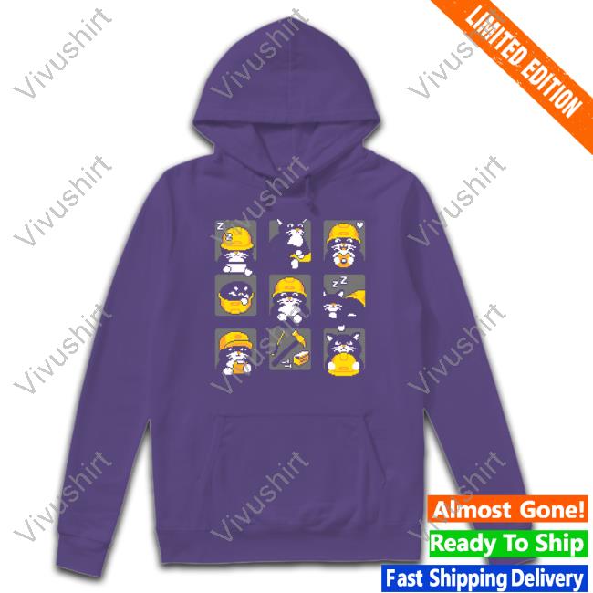 Construction Cats By Cats With Jobs Hoodie Stray Cat